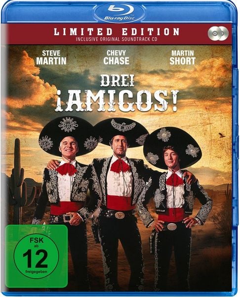 Drei Amigos! - Limited Edition (Blu-ray+CD)