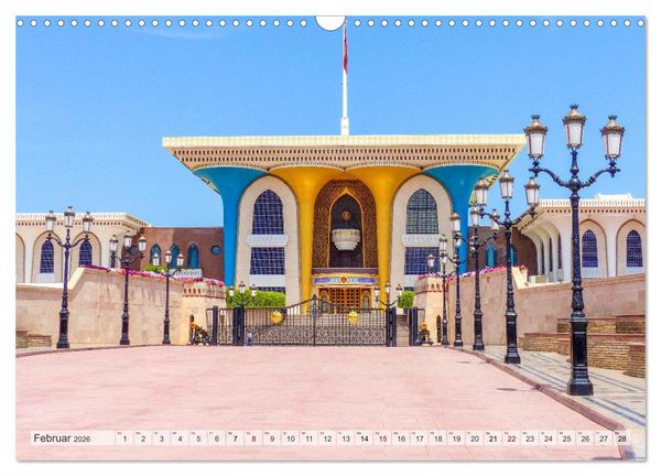 Produktbild: Oman - Historische Perle des Orients (Wandkalender 2026 DIN A3 quer), CALVENDO Monatskalender