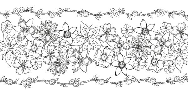 Produktbild: Tropical Flowers &ndash; Exotische Blumen- und Pflanzen-Motive ausmalen