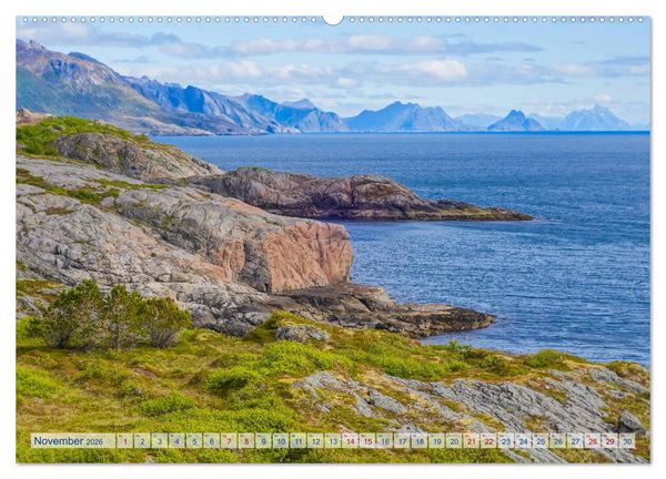Produktbild: Die Lofoten - Eine Bilder-Reise (hochwertiger Premium Wandkalender 2026 DIN A2 quer), Kunstdruck in Hochglanz
