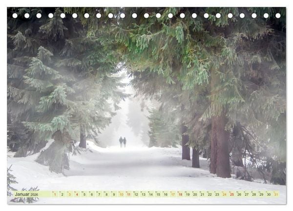 Produktbild: Wandern - die Welt erwartet Dich (Tischkalender 2026 DIN A5 quer), CALVENDO Monatskalender