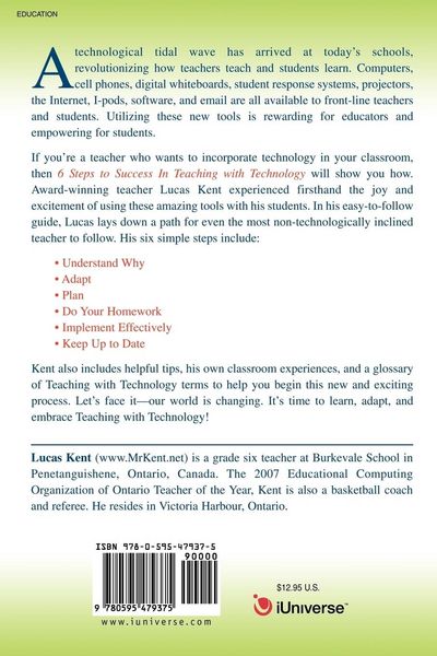 Produktbild: 6 Steps to Success in Teaching with Technology