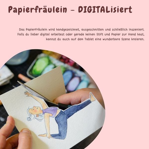 Produktbild: Papierfr&auml;ulein & friends. Die Mini me Zeichenschule