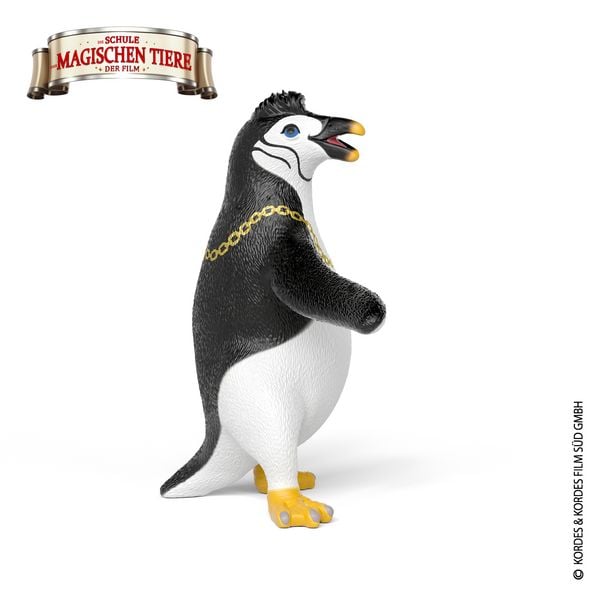 Produktbild: schleich&reg; 14958 Juri der Pinguin mit Goldkette