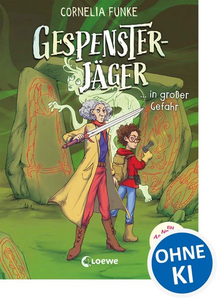 Produktbild: Gespensterj&auml;ger in gro&szlig;er Gefahr (Band 4) - Mit 8 neu illustrierten Farbseiten