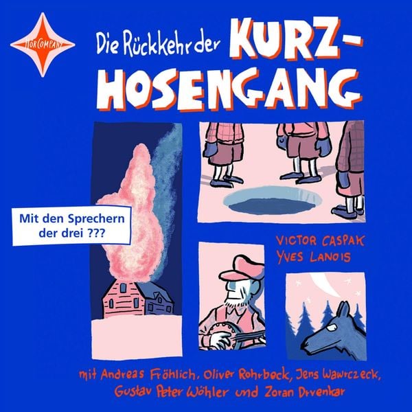 Die Rückkehr der Kurzhosengang - Victor Caspak,Yves Lanois, Audio, 4066004753423
