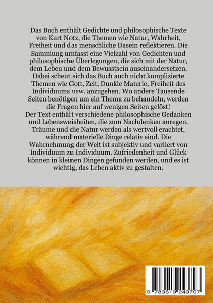 Produktbild: Gedichte und Philosophische Texte
