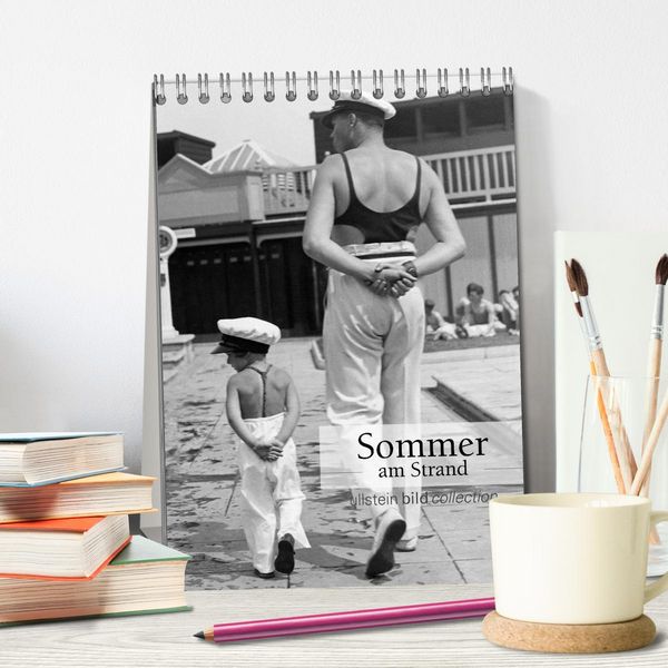 Produktbild: Sommer am Strand (Tischkalender 2026 DIN A5 hoch), CALVENDO Monatskalender