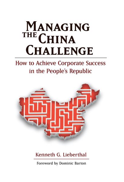 Produktbild: Managing The China Challenge