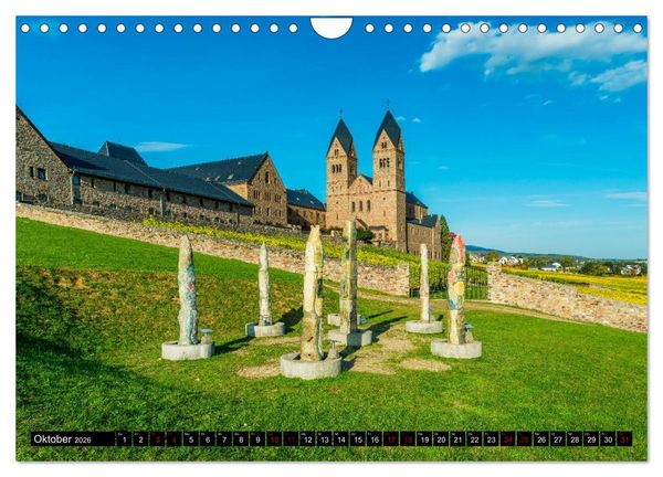 Produktbild: Hildegard von Bingen - Stationen (Wandkalender 2026 DIN A4 quer), CALVENDO Monatskalender