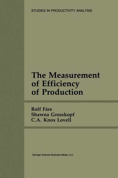Produktbild: The Measurement of Efficiency of Production