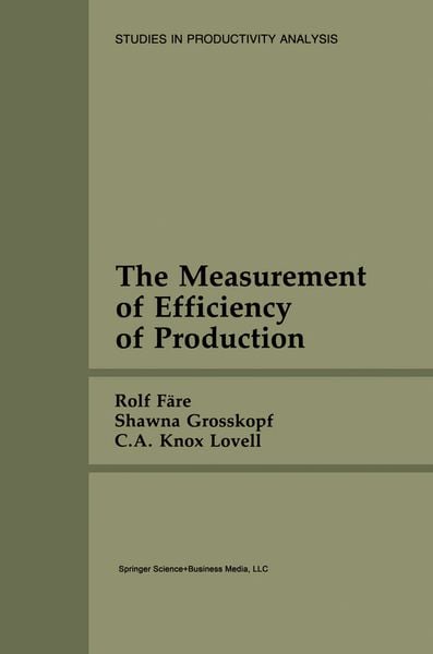 Produktbild: The Measurement of Efficiency of Production