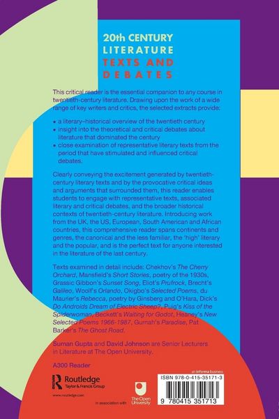 Produktbild: A Twentieth-Century Literature Reader