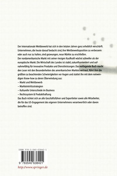 Produktbild: Amerikagesch&auml;fte mit Erfolg