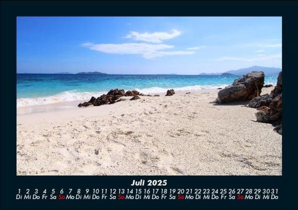 Produktbild: Str&auml;nde der Welt 2025 Fotokalender DIN A5