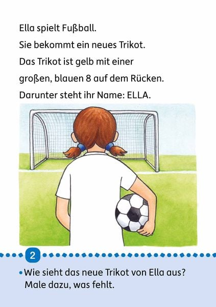 Produktbild: Lesen lernen 1. Klasse f&uuml;r Jungen und M&auml;dchen - Sportlich, sportlich!