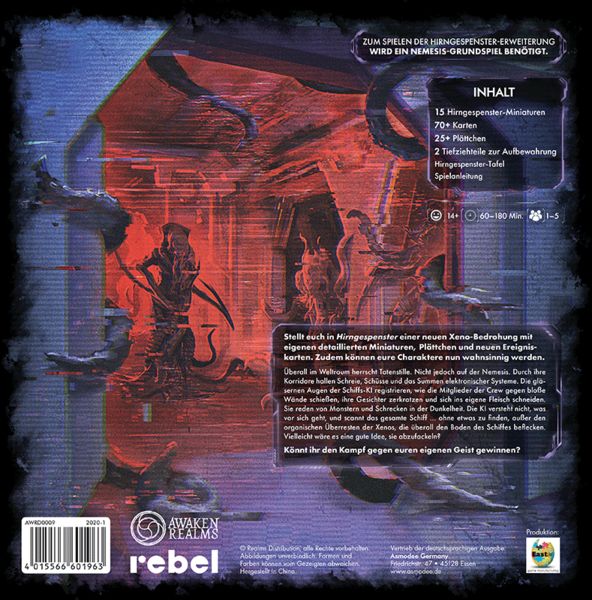 Produktbild: Nemesis - Hirngespenster