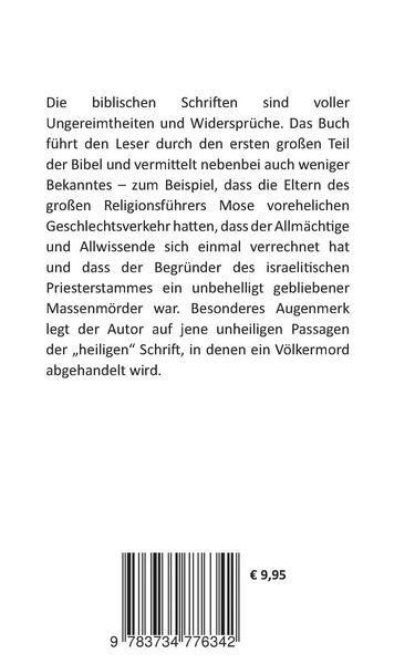 Produktbild: Moses Holocaust