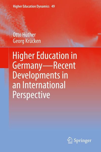 Produktbild: Higher Education in Germany-Recent Developments in an International Perspective