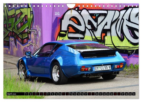 Produktbild: Renault Alpine A310 V6 (Wandkalender 2026 DIN A4 quer), CALVENDO Monatskalender