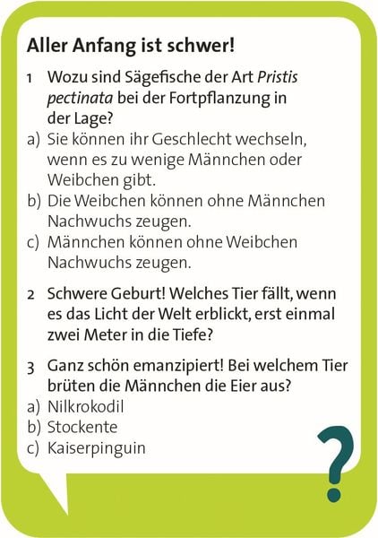 Produktbild: Moses. - Pocket Quiz Verrückte Natur