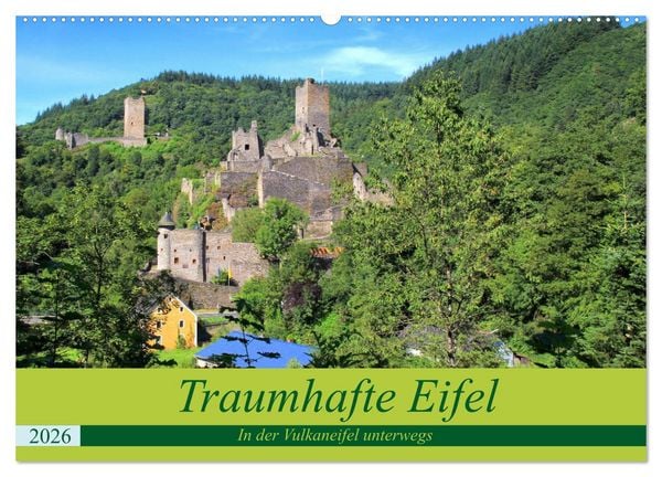 Produktbild: Traumhafte Eifel - In der Vulkaneifel unterwegs (Wandkalender 2026 DIN A2 quer), CALVENDO Monatskalender