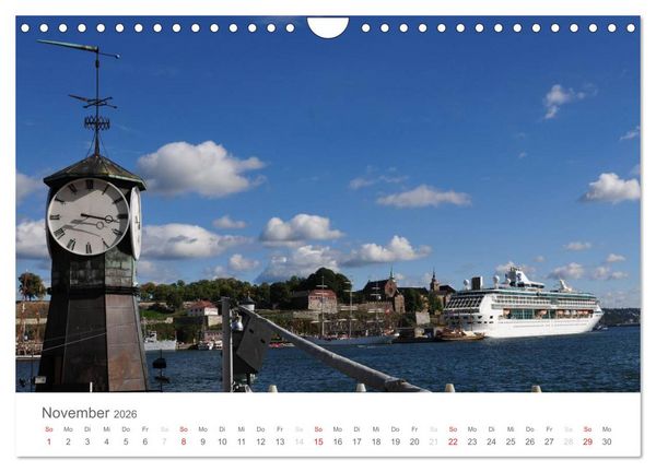 Produktbild: Oslo im Auge des Fotografen (Wandkalender 2026 DIN A4 quer), CALVENDO Monatskalender