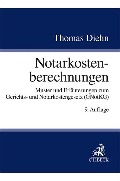 Produktbild: Notarkostenberechnungen