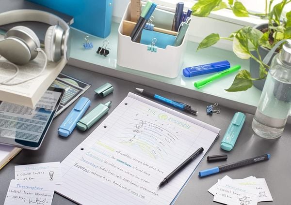 Produktbild: Faber-Castell Fineliner Finepen GRIP Pastel + Neon 30er Set