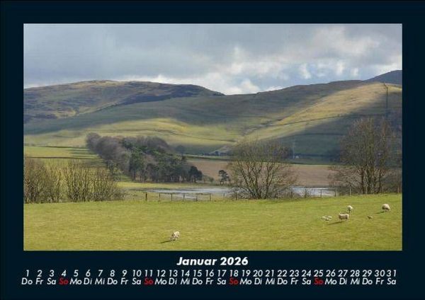 Produktbild: Landschaftskalender 2026 Fotokalender DIN A5