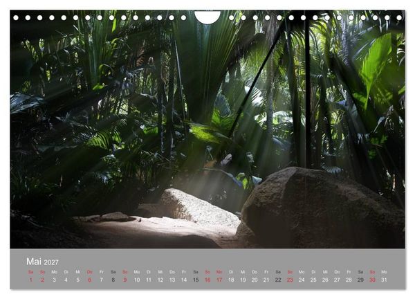 Produktbild: Seychellen (Wandkalender 2027 DIN A4 quer), CALVENDO Monatskalender