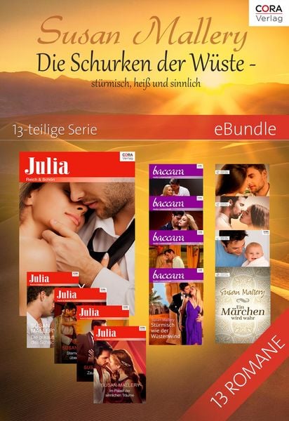 Produktbild: Die Schurken der W&uuml;ste - st&uuml;rmisch, hei&szlig; und sinnlich - 13-teilige Serie