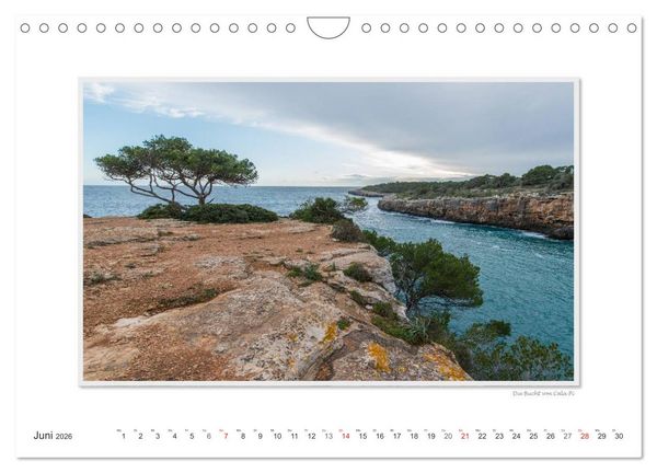 Produktbild: Emotionale Momente: Mallorca - der S&uuml;den. (Wandkalender 2026 DIN A4 quer), CALVENDO Monatskalender
