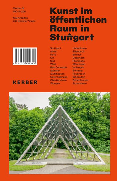 Produktbild: Kunst im &ouml;ffentlichen Raum in Stuttgart - Aktualisierte Neuauflage