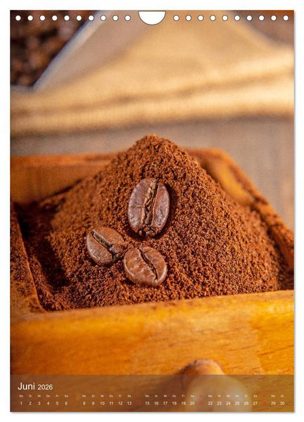 Produktbild: Kaffee für ein Genusserlebnis (Wandkalender 2026 DIN A4 hoch), CALVENDO Monatskalender