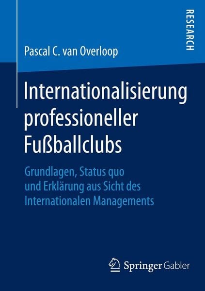 Produktbild: Internationalisierung professioneller Fu&szlig;ballclubs