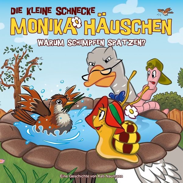 Produktbild: Die kleine Schnecke Monika H&auml;uschen - CD / 45: Warum schimpfen Spatzen?