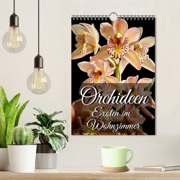 Produktbild: Orchideen - Exoten im Wohnzimmer (Wandkalender 2026 DIN A4 hoch), CALVENDO Monatskalender