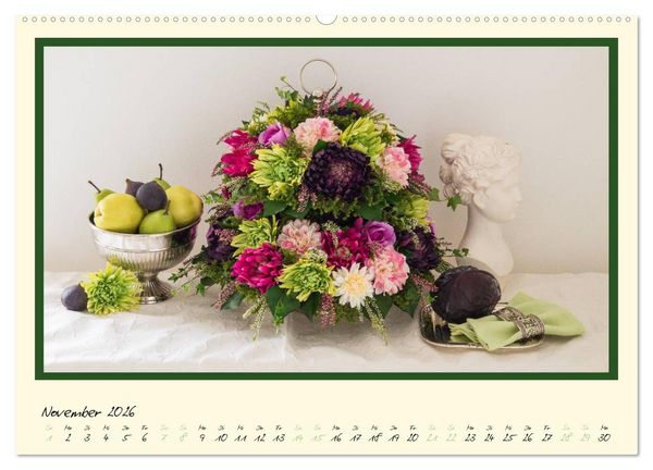 Produktbild: Blumen-Passion (Wandkalender 2026 DIN A2 quer), CALVENDO Monatskalender