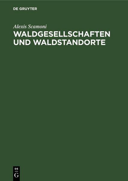 Produktbild: Waldgesellschaften und Waldstandorte
