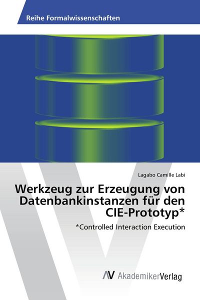 Produktbild: Werkzeug zur Erzeugung von Datenbankinstanzen f&uuml;r den CIE-Prototyp*