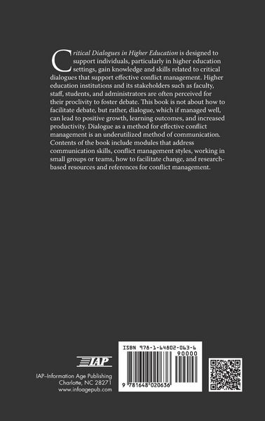 Produktbild: Critical Dialogues in Higher Education (hc)