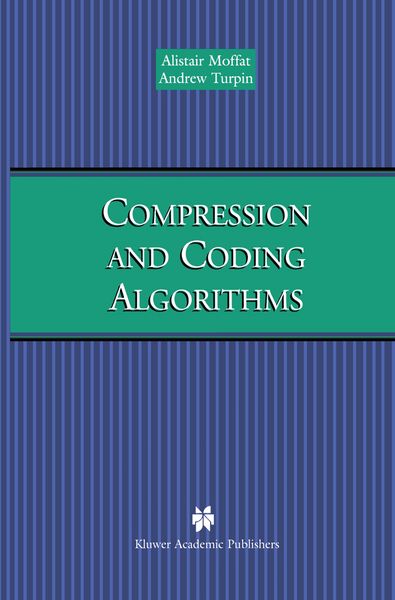 Produktbild: Compression and Coding Algorithms