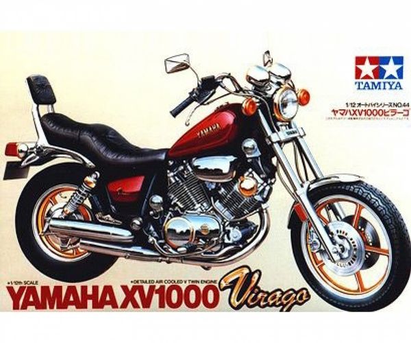 Produktbild: Tamiya 300014044 Yamaha XV1000 Virago Motorradmodell Bausatz 1:12