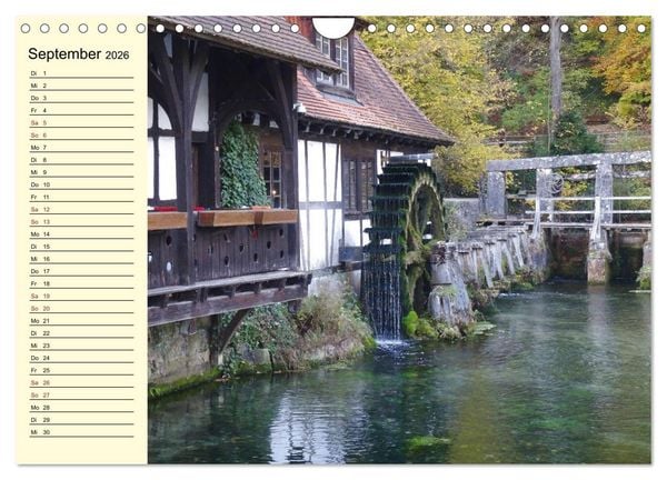 Produktbild: Sehenswertes in Baden-W&uuml;rttemberg erleben (Wandkalender 2026 DIN A4 quer), CALVENDO Monatskalender