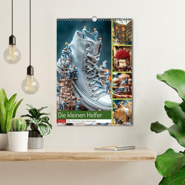 Produktbild: Die kleinen Helfer (Wandkalender 2026 DIN A3 hoch), CALVENDO Monatskalender