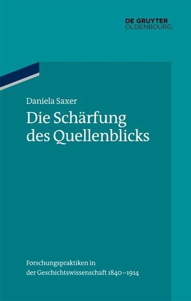 Produktbild: Die Sch&auml;rfung des Quellenblicks