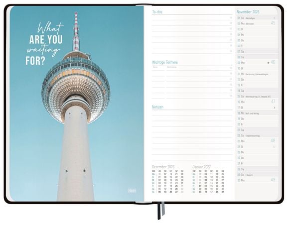Produktbild: H&auml;fft-Timer - Jugendkalender A5 26/27