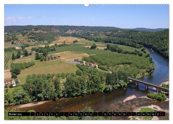 Produktbild: Un &eacute;t&eacute; dans le P&eacute;rigord (Calendrier mural 2026 DIN A2 vertical) calendrier de bureau