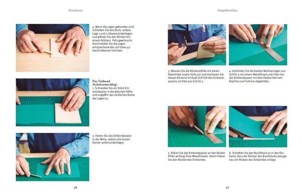 Produktbild: Handgebunden - Alben, Leporellos und B&uuml;cher selber machen